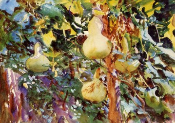 aquarell werke - Gourds John Singer Sargent Aquarell